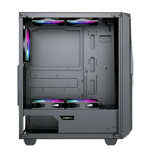 Carcasă pc gamemax revolt, midi-tower, fără psu, negru Thumbnail 16