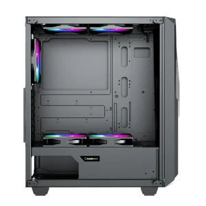 Carcasă pc gamemax revolt, midi-tower, fără psu, negru Thumbnail 21