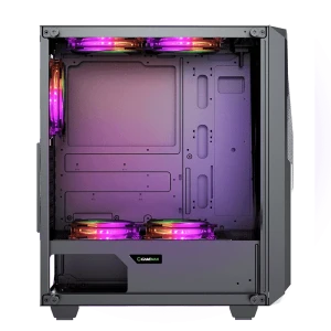 Carcasă pc gamemax revolt, midi-tower, fără psu, negru Thumbnail 23