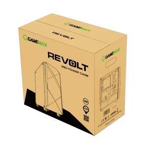 Carcasă pc gamemax revolt, midi-tower, fără psu, negru Thumbnail 7