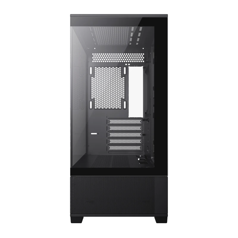 Компьютерный корпус gamemax vista m, midi-tower, без блока питания, чёрный 3