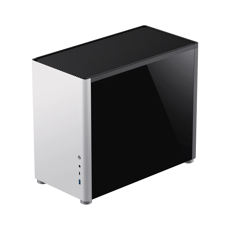 Carcasă pc gamemax spark, mini-tower, fără psu, alb 5