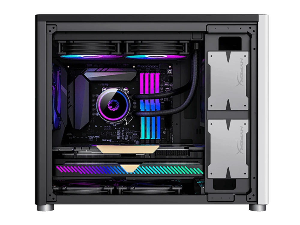 Carcasă pc gamemax spark, mini-tower, fără psu, alb 20