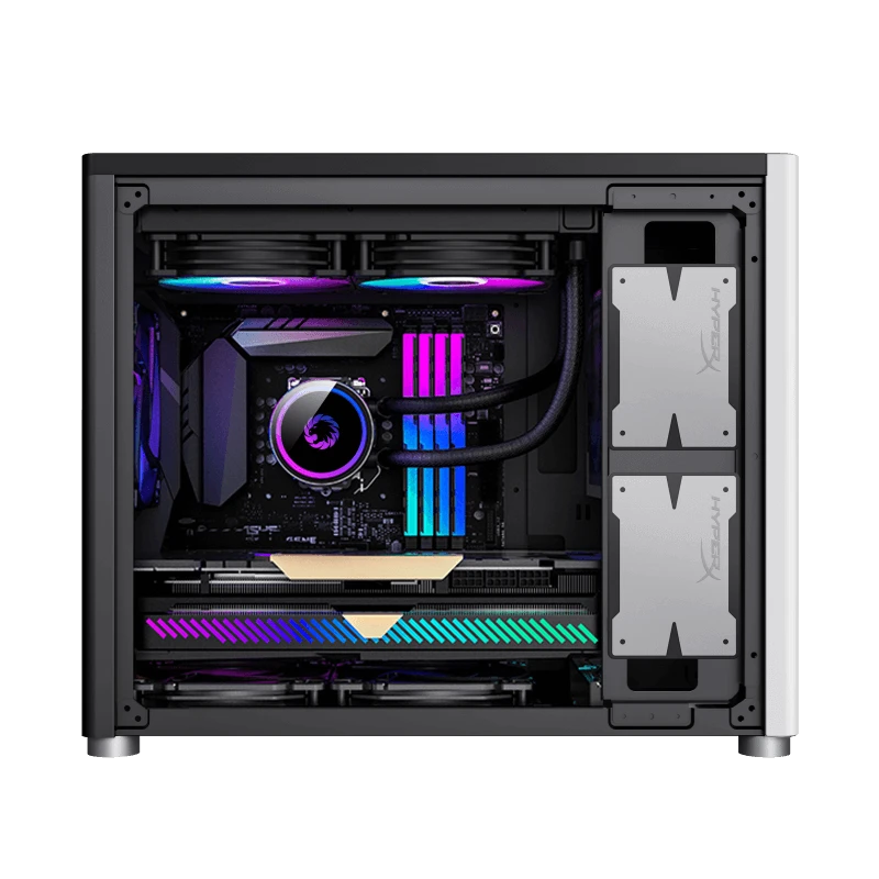 Carcasă pc gamemax spark, mini-tower, fără psu, alb 16