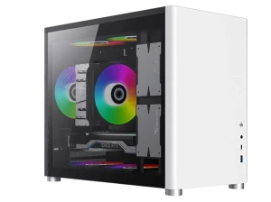 Carcasă pc gamemax spark, mini-tower, fără psu, alb Thumbnail 10