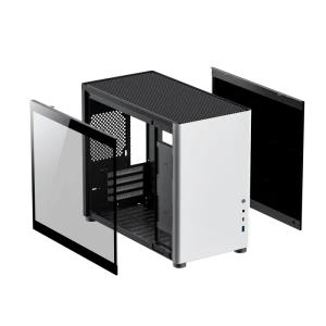 Carcasă pc gamemax spark, mini-tower, fără psu, alb Thumbnail 18