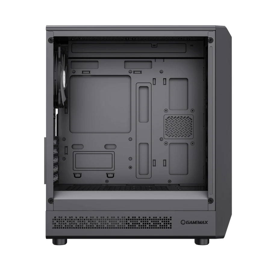 Carcasă pc gamemax forge mb, midi-tower, fără psu, negru 6