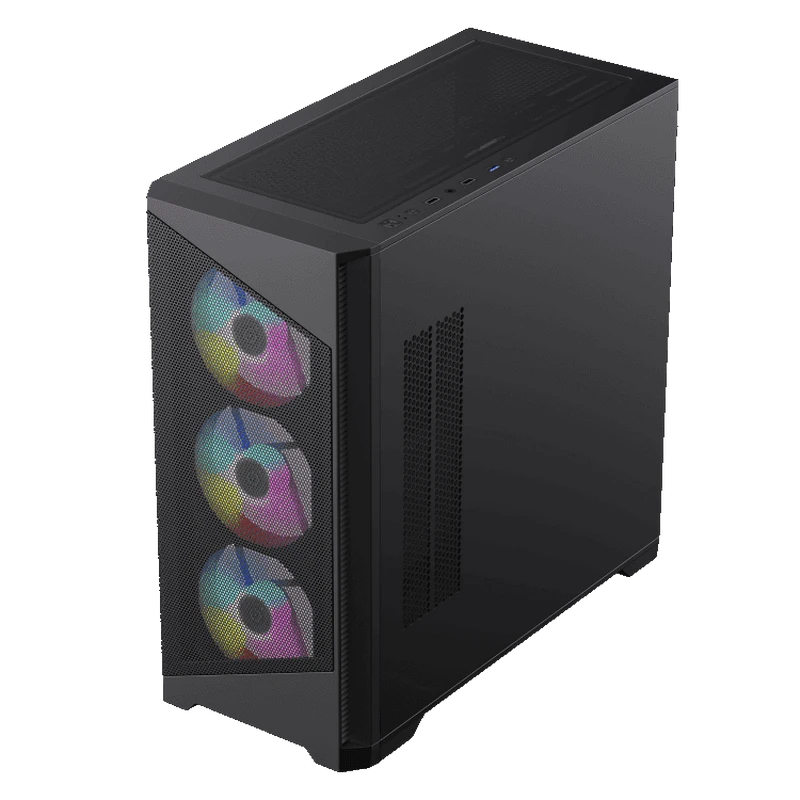 Компьютерный корпус gamemax destroyer mb, micro-atx, без блока питания, чёрный 10
