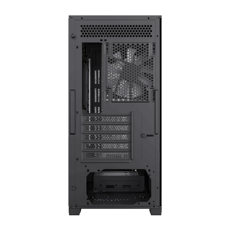 Компьютерный корпус gamemax destroyer mb, micro-atx, без блока питания, чёрный 9