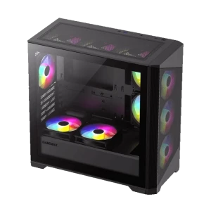 Компьютерный корпус gamemax destroyer mb, micro-atx, без блока питания, чёрный Thumbnail 5