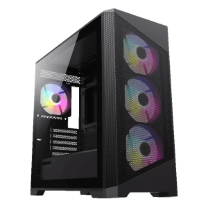 Компьютерный корпус gamemax destroyer mb, micro-atx, без блока питания, чёрный
