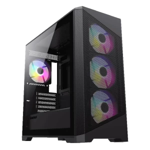 Компьютерный корпус Gamemax Destroyer MB, Micro-ATX, Без блока питания, Чёрный