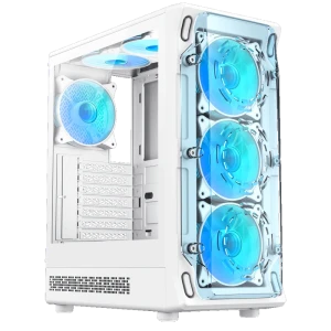 Компьютерный корпус gamemax starlight 2 aw, midi-tower, без блока питания, белый Thumbnail 7