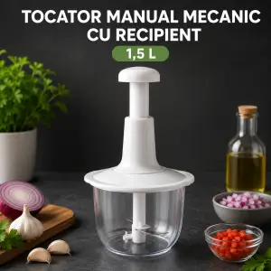 Tocator manual mecanic cu recipient 1,5 l (205552)
