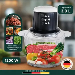 Tocator electric de bucatarie 3l 1200w
