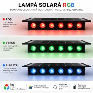 Уличный фонарь с аккумулятором (bk-12 rgb) Thumbnail 1