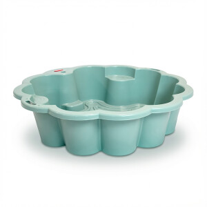 Cutie pentru nisip ''flower'' verde.