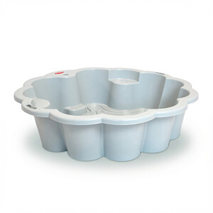 Cutie pentru nisip ''flower'' gri.