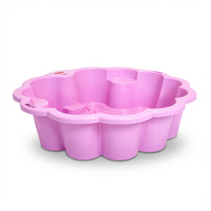 Cutie pentru nisip ''flower'' roz.