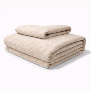 Cuvertura velur 220/240 cm + 2 fețe 50/70 cm