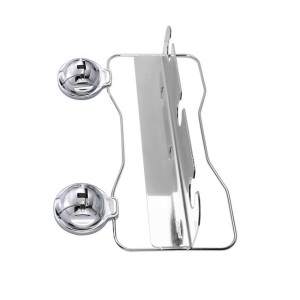 Suport dublu pentru șampon chrome e19 Thumbnail 1