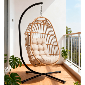 Balansoar de tip cocon joyce natural Thumbnail 1