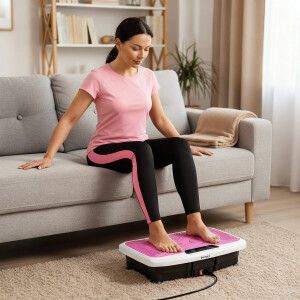 Aparat vibromasaj (150 kg) hms svp45 vibrating platform Thumbnail 2