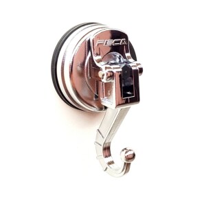 Cârlig cu ventuze chrome d25 Thumbnail 1