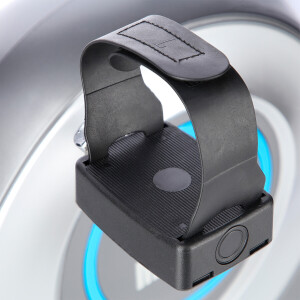 Велотренажер (110 kg) hms m8750 white Thumbnail 2