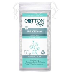 Вата 100% хлопок зиг-заг 50гр  1/10 Thumbnail 1