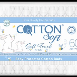 Ватные палочки 60шт  1/12 Thumbnail 1