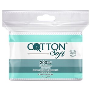 Ватные палочки 200шт пакет  1/50 Thumbnail 1