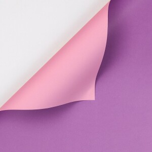 Hartie coreana "două culori"(20 foi) - #036 purple+peony