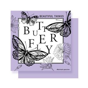 Hartie coreana "butterfly"(20 foi) - #031 violet