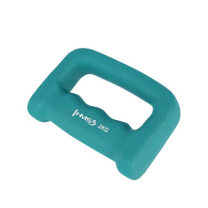 Анатомическая гантели 2 kg sea blue neoprene ck20 hms