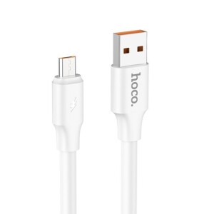 Hoco du17 titan кабель для зарядки и передачи данных для micro-usb белый