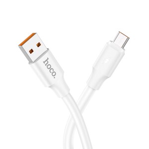 Hoco du17 titan кабель для зарядки и передачи данных для micro-usb белый Thumbnail 4