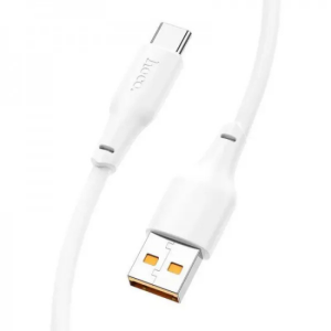 Hoco x93 force 100w fast кабель для зарядки и передачи данных usb-c(длина 1 м) белый