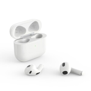 Căști bluetooth xo t4pods (versiune simplă fără detectare intraauriculară și încărcare wireless) albe Thumbnail 2