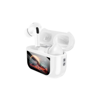 Наушники hoco des42 cool с сенсорным экраном, функцией anc и шумоподавлением, bluetooth, белые. Thumbnail 2
