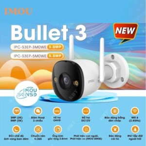 Ipc-s3ep-5m0we bullet 3 5mp 2.8mm Thumbnail 1