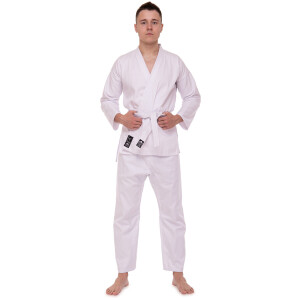 Kimono karate (sacou, pantaloni, curea) matsa ma-0016, l=150cm, alb. Thumbnail 1
