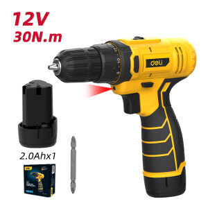 Bormașină cu acumulator litiu-ion 12v10mm deli Thumbnail 1