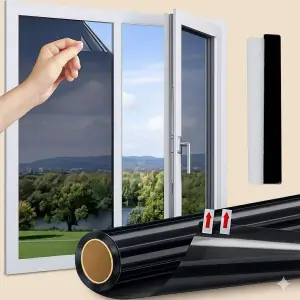 Folie oglinda pentru geamuri – 90*200 cm