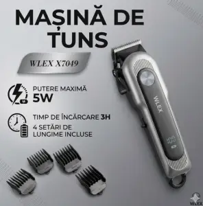 Mașină de tuns profesională wlex x7049