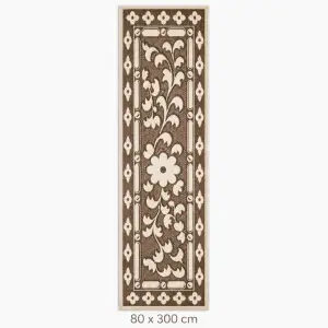 Covoraș coton, cafeniu 80*300cm (170408)